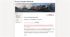 Desktop Screenshot of eruvmontreal.org